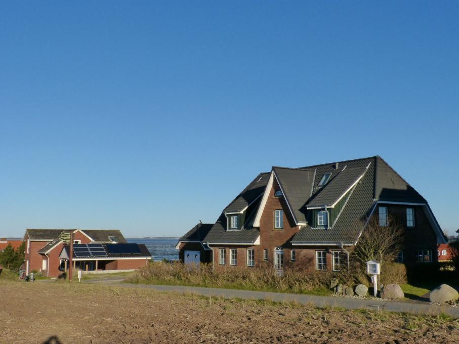 Haus Nordlicht Ferienwohnung *Auer Lun* Nebel  Kültér fotó